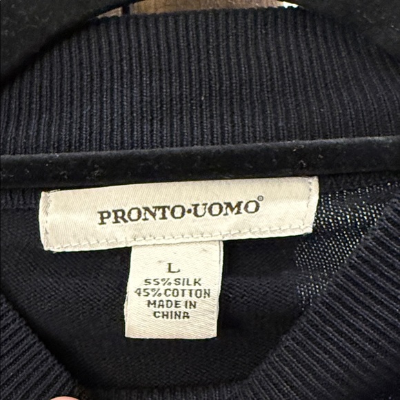 Pronto Uomo Black Turtleneck Sweater - Picture 2 of 7